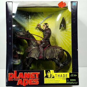 2001 Vintage Planet of the Apes THADE with Battle Steed Action Figure Hasbro